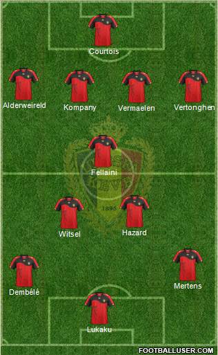 Belgium Formation 2012