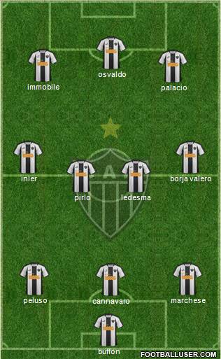 C Atlético Mineiro Formation 2012