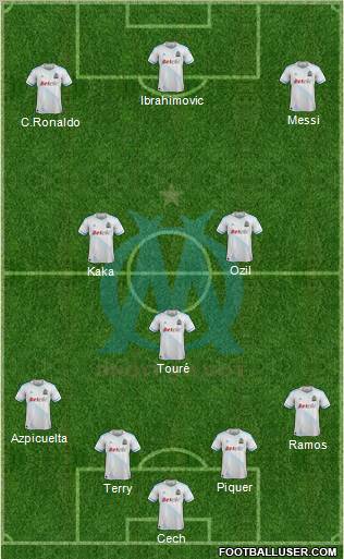 Olympique de Marseille Formation 2012