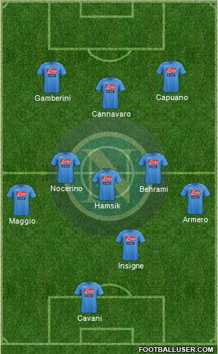 Napoli Formation 2012
