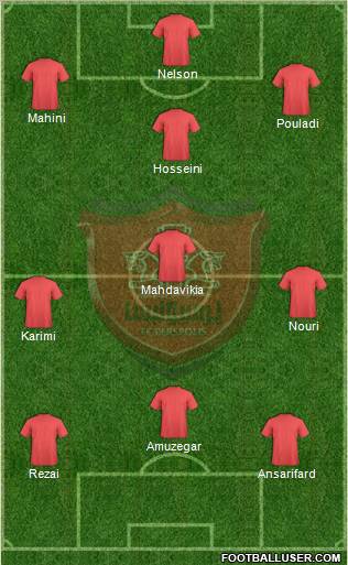 Persepolis Tehran Formation 2012