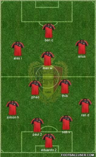 Belgium Formation 2012