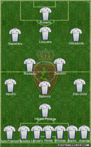 R. Zaragoza S.A.D. Formation 2012