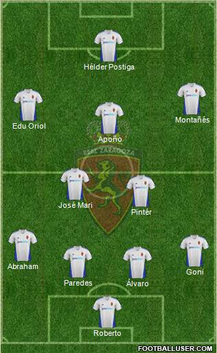 R. Zaragoza S.A.D. Formation 2012