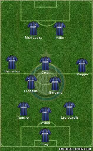 F.C. Internazionale Formation 2012