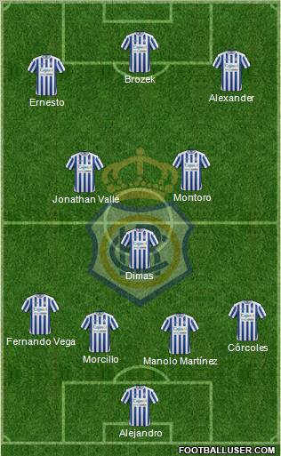 R.C. Recreativo de Huelva S.A.D. Formation 2012