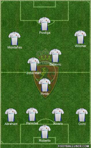 R. Zaragoza S.A.D. Formation 2012
