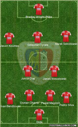 Piast Gliwice Formation 2012