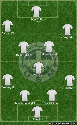 Union Sportive Monastirienne Formation 2012