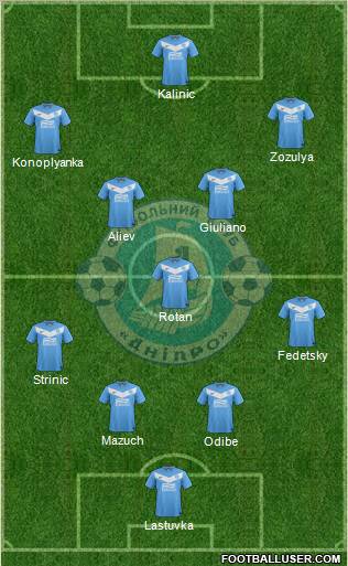 Dnipro Dnipropetrovsk Formation 2012