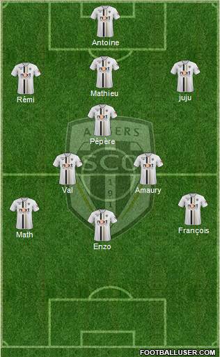 Angers SCO Formation 2012