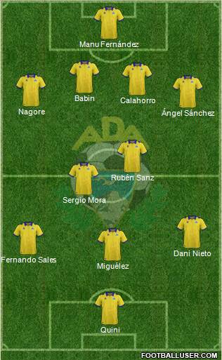 A.D. Alcorcón Formation 2012