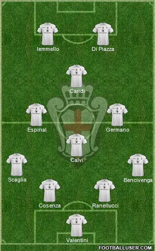 Pro Vercelli Formation 2012