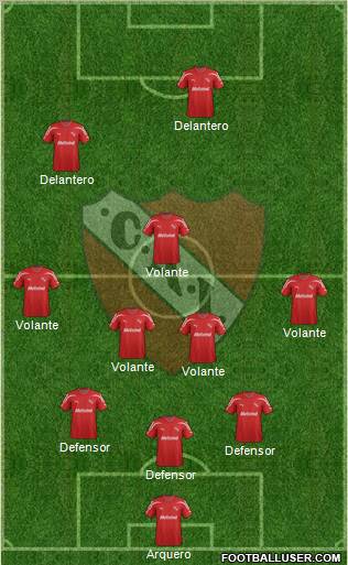 Independiente Formation 2012