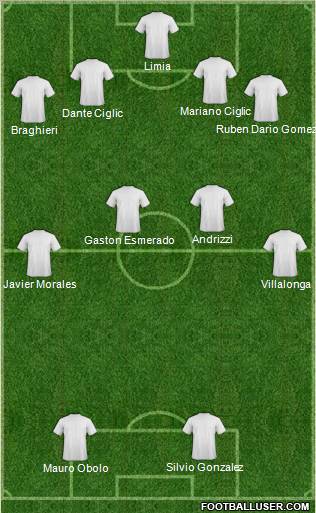 Pro Evolution Soccer Team Formation 2012