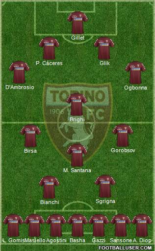 Torino Formation 2012