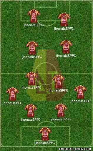 CC Deportes Tolima Formation 2012