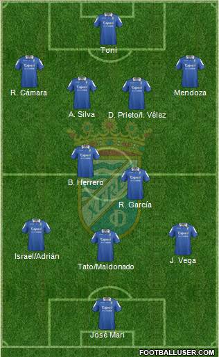 Xerez C.D., S.A.D. Formation 2012