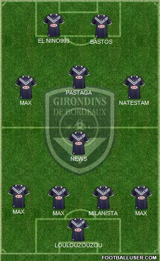 FC Girondins de Bordeaux Formation 2012
