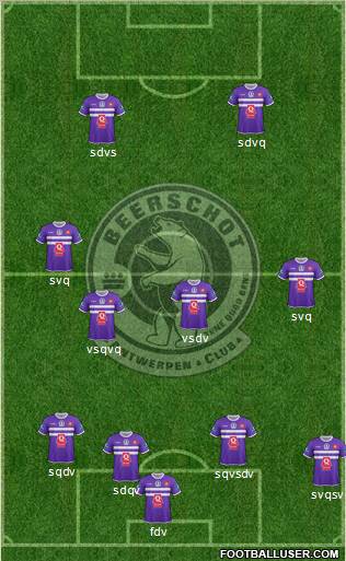 G. Beerschot Antwerpen Formation 2012