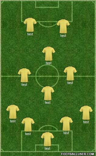 Euro 2012 Team Formation 2012
