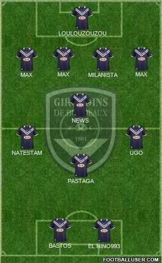 FC Girondins de Bordeaux Formation 2012