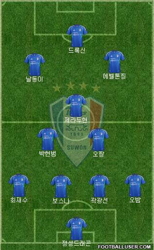 Suwon Samsung Blue Wings Formation 2012