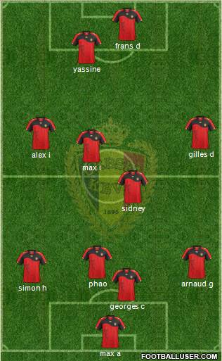 Belgium Formation 2012