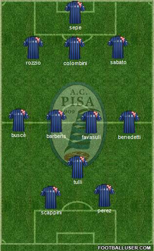 Pisa Formation 2012