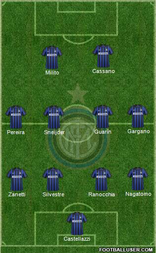 F.C. Internazionale Formation 2012