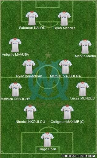 Olympique de Marseille Formation 2012