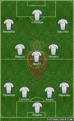R. Zaragoza S.A.D. Formation 2012