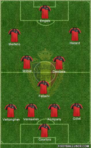 Belgium Formation 2012
