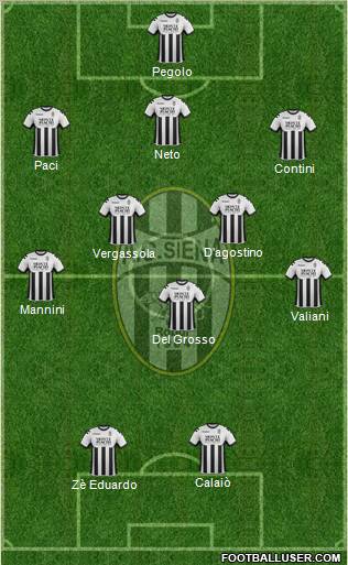 Siena Formation 2012