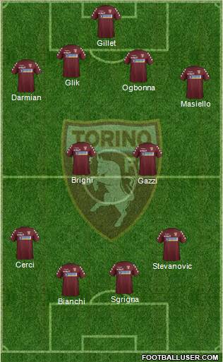 Torino Formation 2012