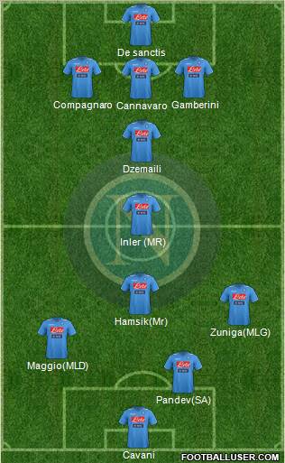 Napoli Formation 2012
