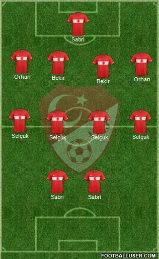 Turkey Formation 2012
