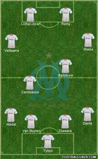 Olympique de Marseille Formation 2012