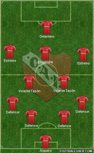 Independiente Formation 2012