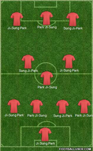 Pro Evolution Soccer Team Formation 2012
