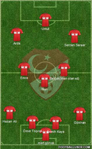 Turkey Formation 2012