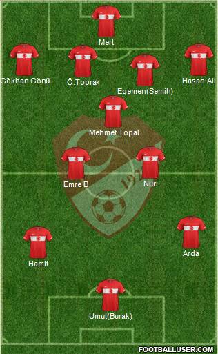 Turkey Formation 2012