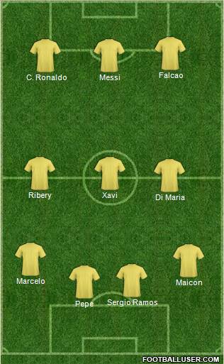 Newcastle United Formation 2012