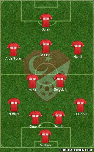 Turkey Formation 2012
