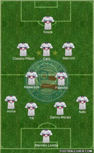 EC Bahia Formation 2012