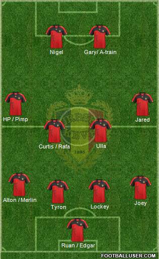 Belgium Formation 2012