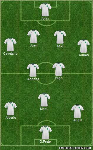 Saudi Arabia Formation 2012