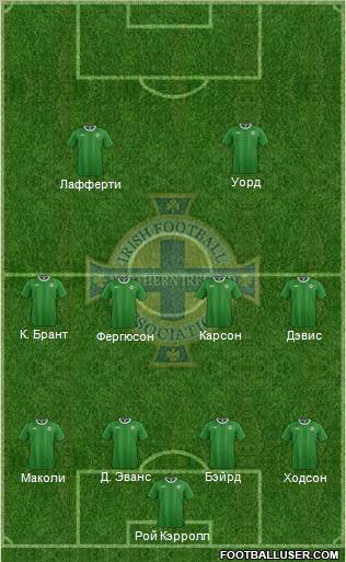 Northern Ireland Formation 2012