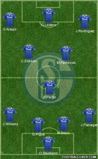 FC Schalke 04 Formation 2012