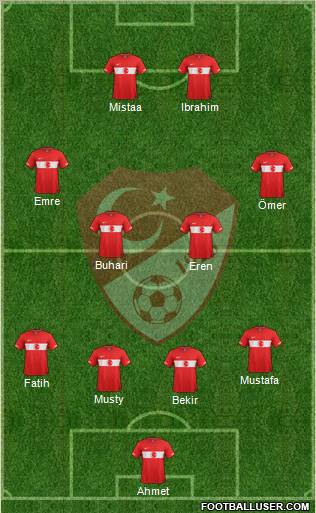 Turkey Formation 2012
